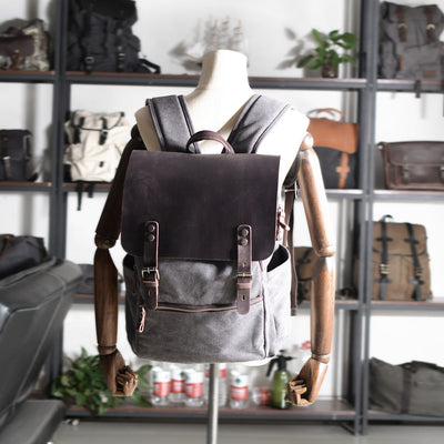 REINE | Baumwoll-Leinwand-Rucksack