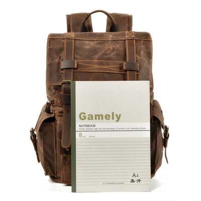 MONTREUX | Canvas Rucksack mit Kordelzug