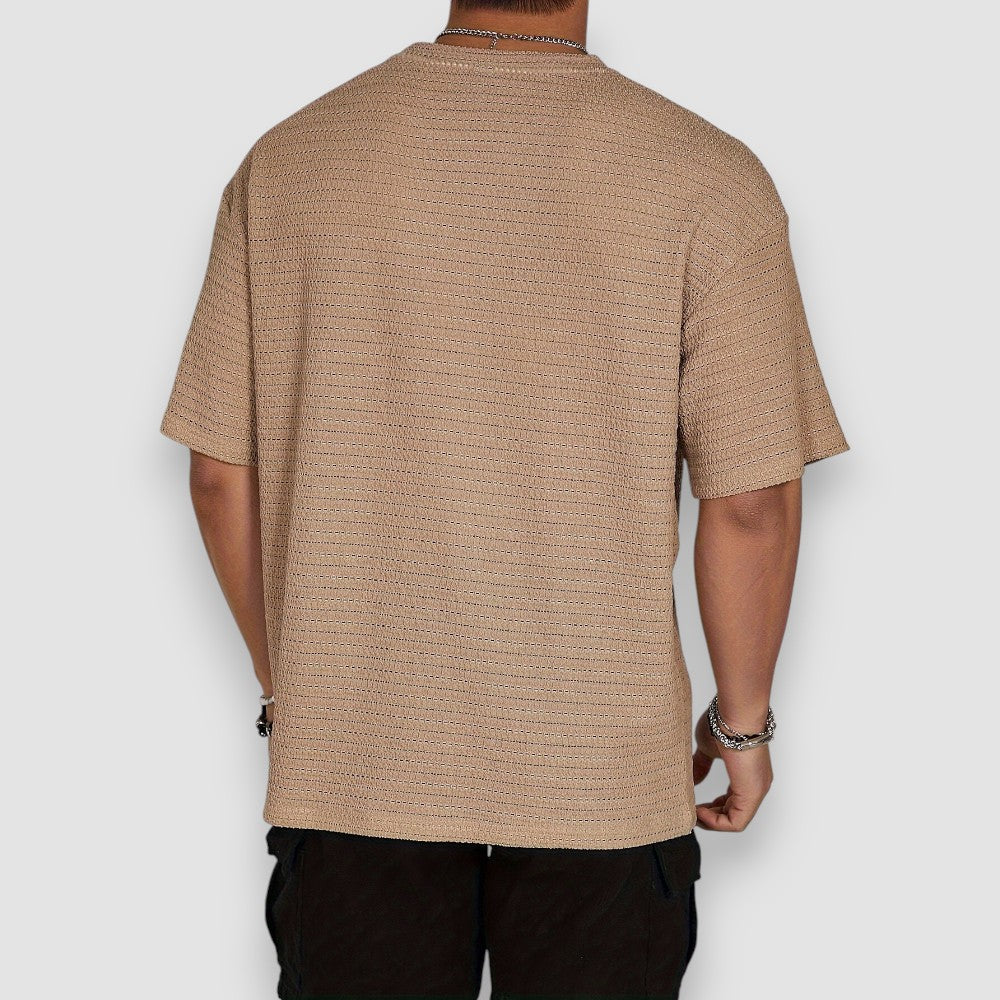 Milan | Texturiertes T-shirt