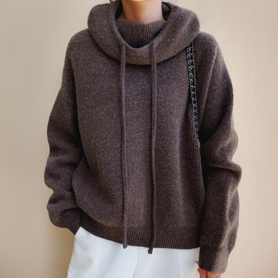 Linda - pull col roulé