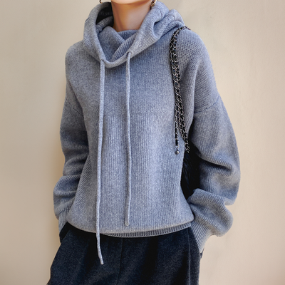 Linda - pull col roulé