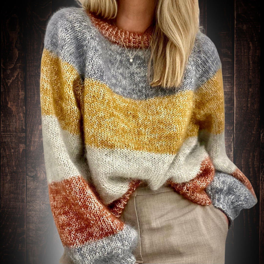 Lucia - Weicher Pullover Bunte