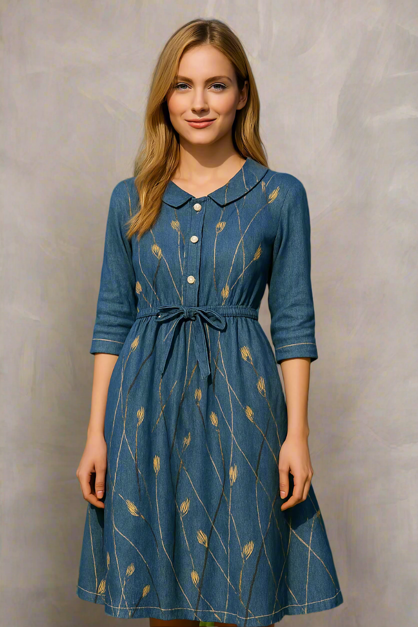 Amelia - Lang Blumenkleider