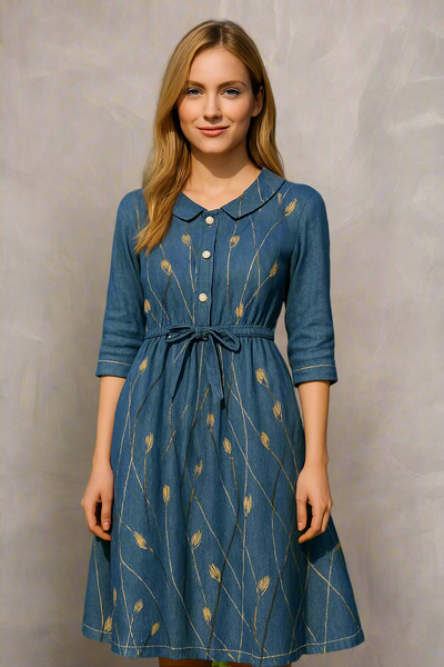 Amelia - Lang Blumenkleider