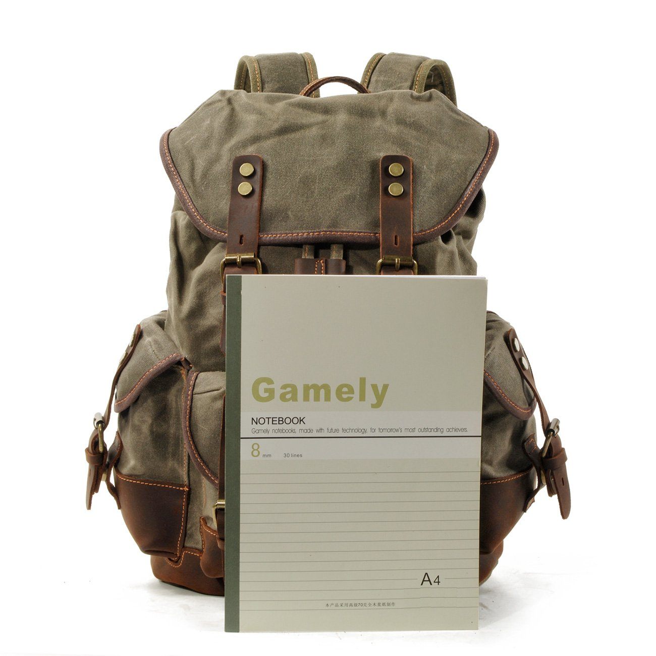 BADEN | Leinen Wanderrucksack