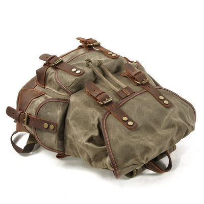 BADEN | Leinen Wanderrucksack
