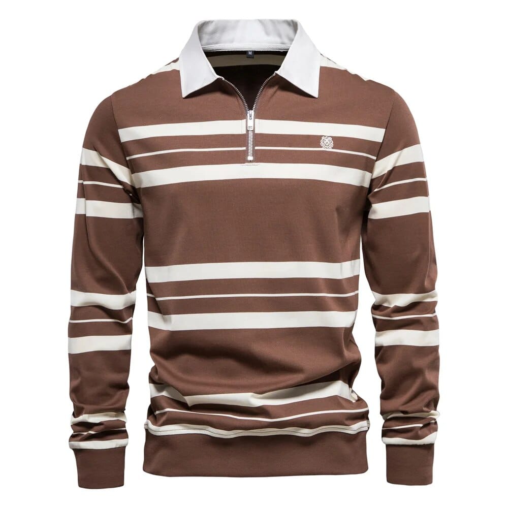 Derek® - polo à manches longues 
