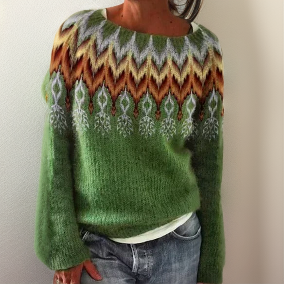 Benti™ - Pullover mit geometrischem Muster