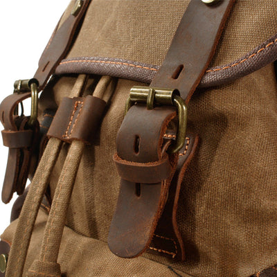 BADEN | Leinen Wanderrucksack