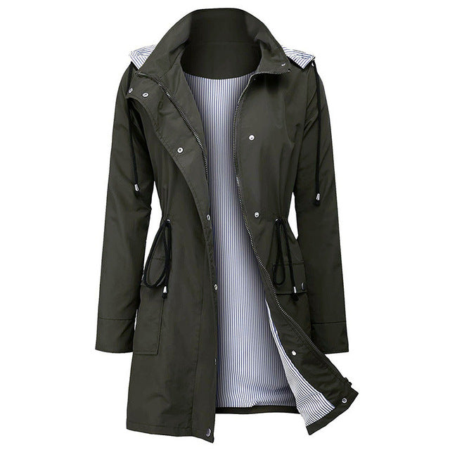Renske® - Wasserdichte Kapuzenjacke