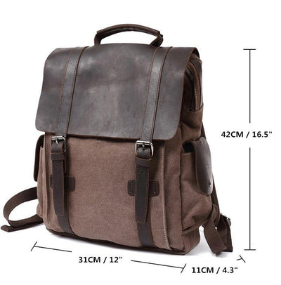 PRAGUE | Kleiner Segeltuch-Rucksack