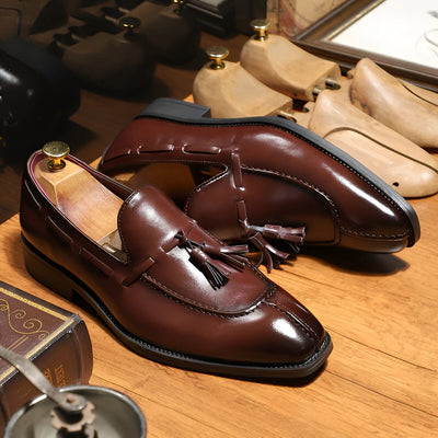 Joachim | Leder-Halbschuhe