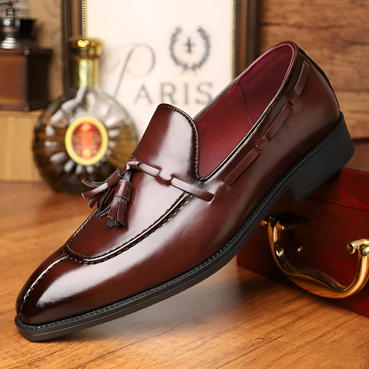 Joachim | Leder-Halbschuhe