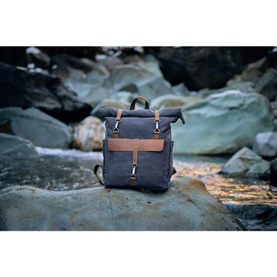 ZÜRICH | Retro Segeltuch-Rucksack
