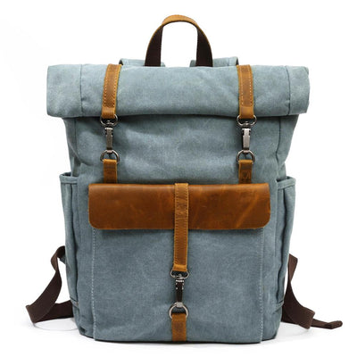 ZÜRICH | Retro Segeltuch-Rucksack