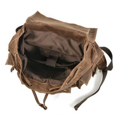 MONTREUX | Canvas Rucksack mit Kordelzug