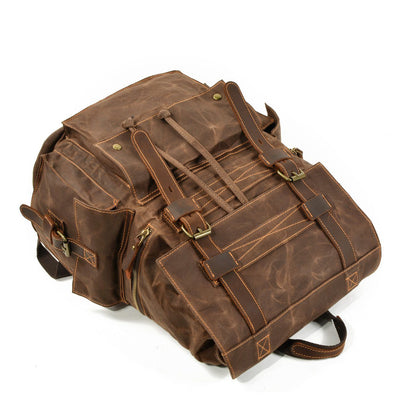 MONTREUX | Canvas Rucksack mit Kordelzug