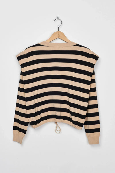 LEA - italienischer gestreifter Pullover für Damen