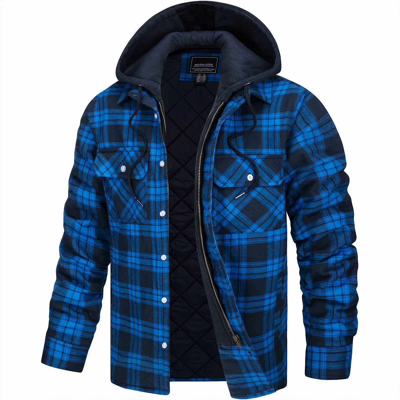 Tim® - Manteau d'hiver élégant à carreaux 
