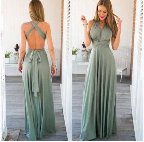 Lana - Langes Clubkleid