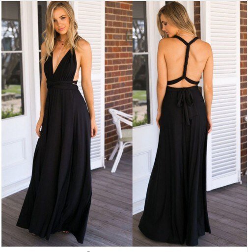 Lana - Langes Clubkleid